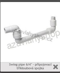 Swing pipe 6/4" - připojovací tříkloubová spojka